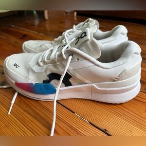 OC Men's White and Blue Sneakers